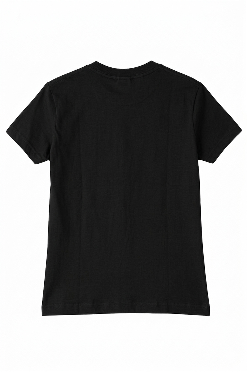 COTTON T-SHIRT BLACK