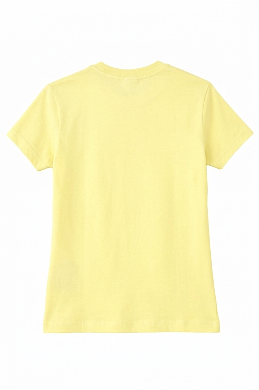 COTTON T-SHIRT LIME YELLOW