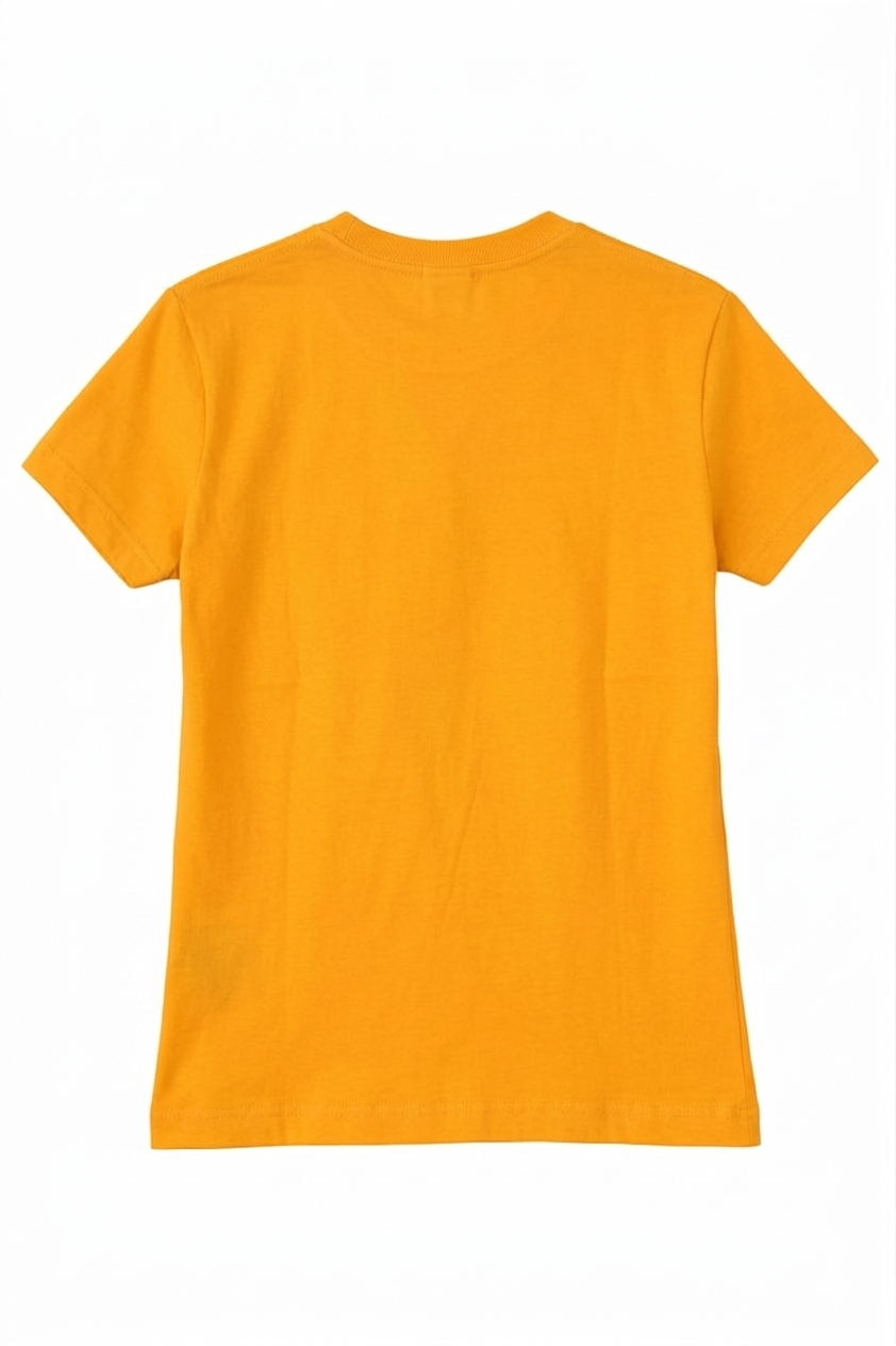 COTTON T-SHIRT MUSTARD YELLOW