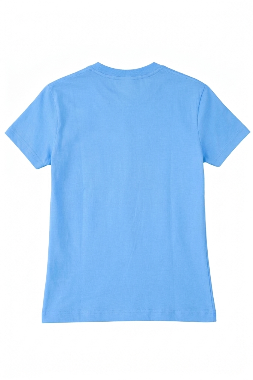 COTTON T-SHIRT SKY BLUE