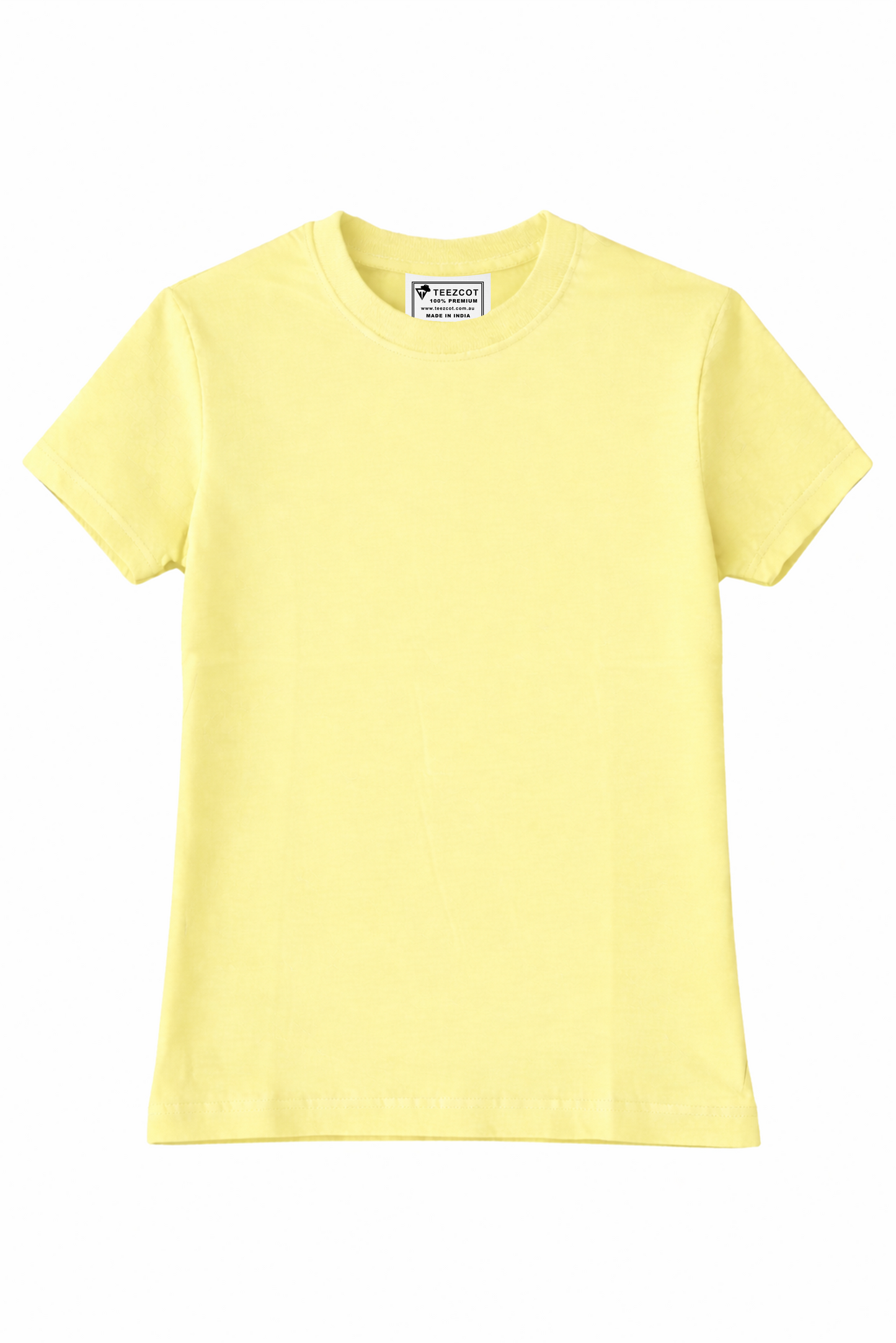 COTTON T-SHIRT LIME YELLOW